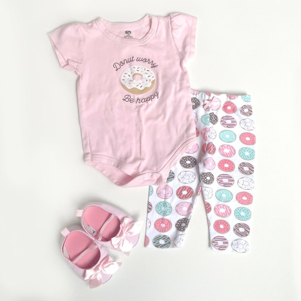 Hudson Baby Donut Outfit